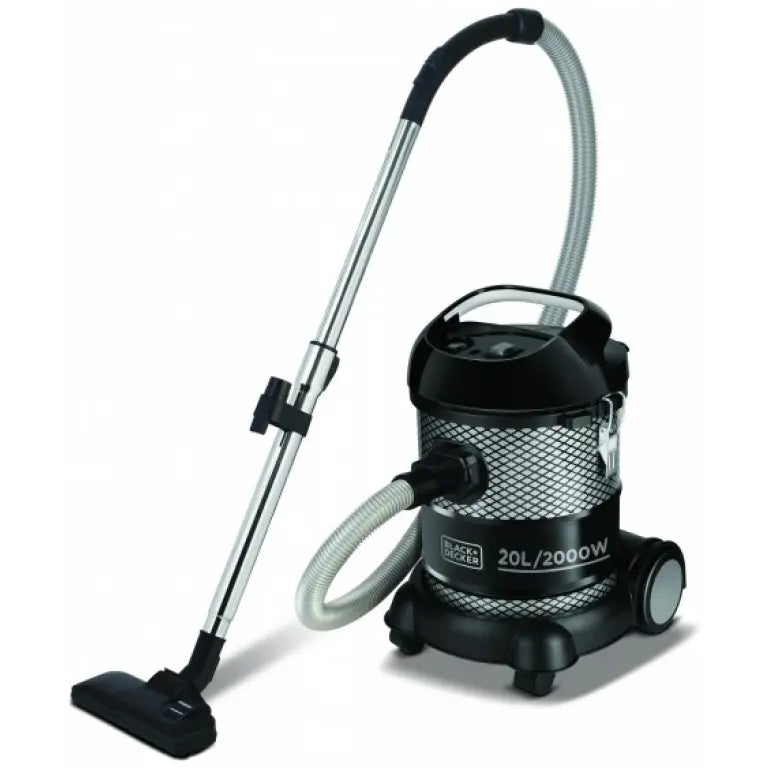 Black + Decker Barrel Vacuum Cleaner, 20 Liters, 2000 Watt, Black - BV2000 Black + Decker Barrel Vacuum Cleaner, 20 Liters, 2000 Watt, Black - BV2000